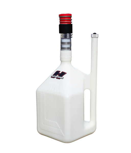 Hunsaker 8 gallon quikfill dumpcan fuel jug with dry break set up